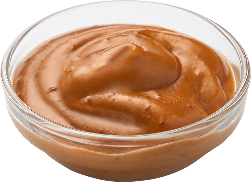 Klein bakje saté saus (incl. €0,35 plastic toeslag)
