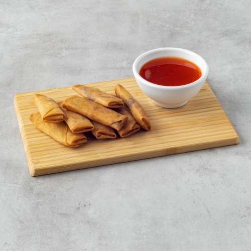 Vegetarische mini loempia's (inc. €0,35 plastic toeslag)