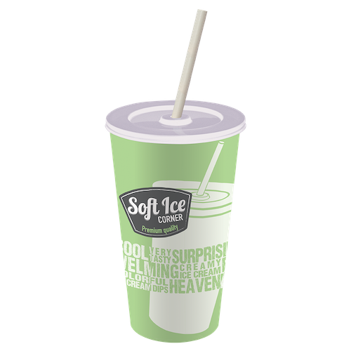 Vanille milkshake (incl. €0,35 plastic toeslag)